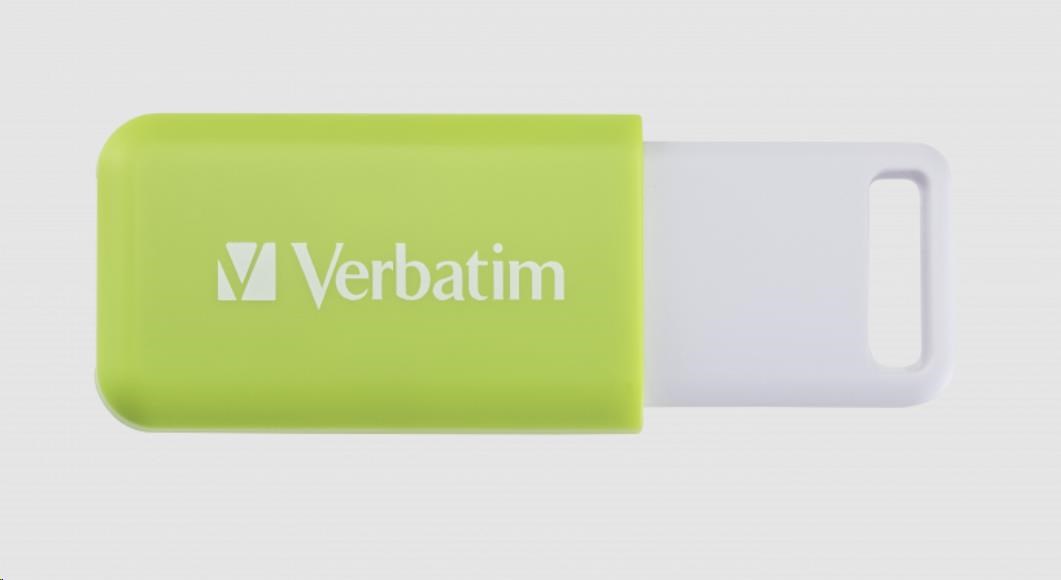VERBATIM Flash disk 32GB DataBar USB 2.0 Disk,  zelený1 