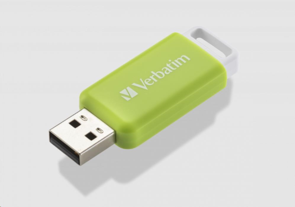 VERBATIM Flash disk 32GB DataBar USB 2.0 Disk,  zelený2 