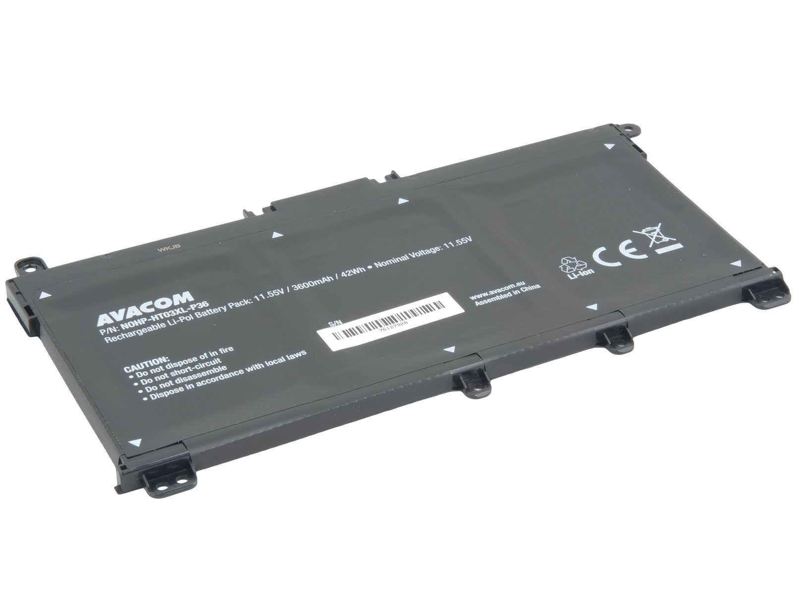 AVACOM batéria pre HP 240 250 G7,  Pavilion 14,  15 série HT03XL Li-Pol 11, 55V 3600mAh 42Wh1 
