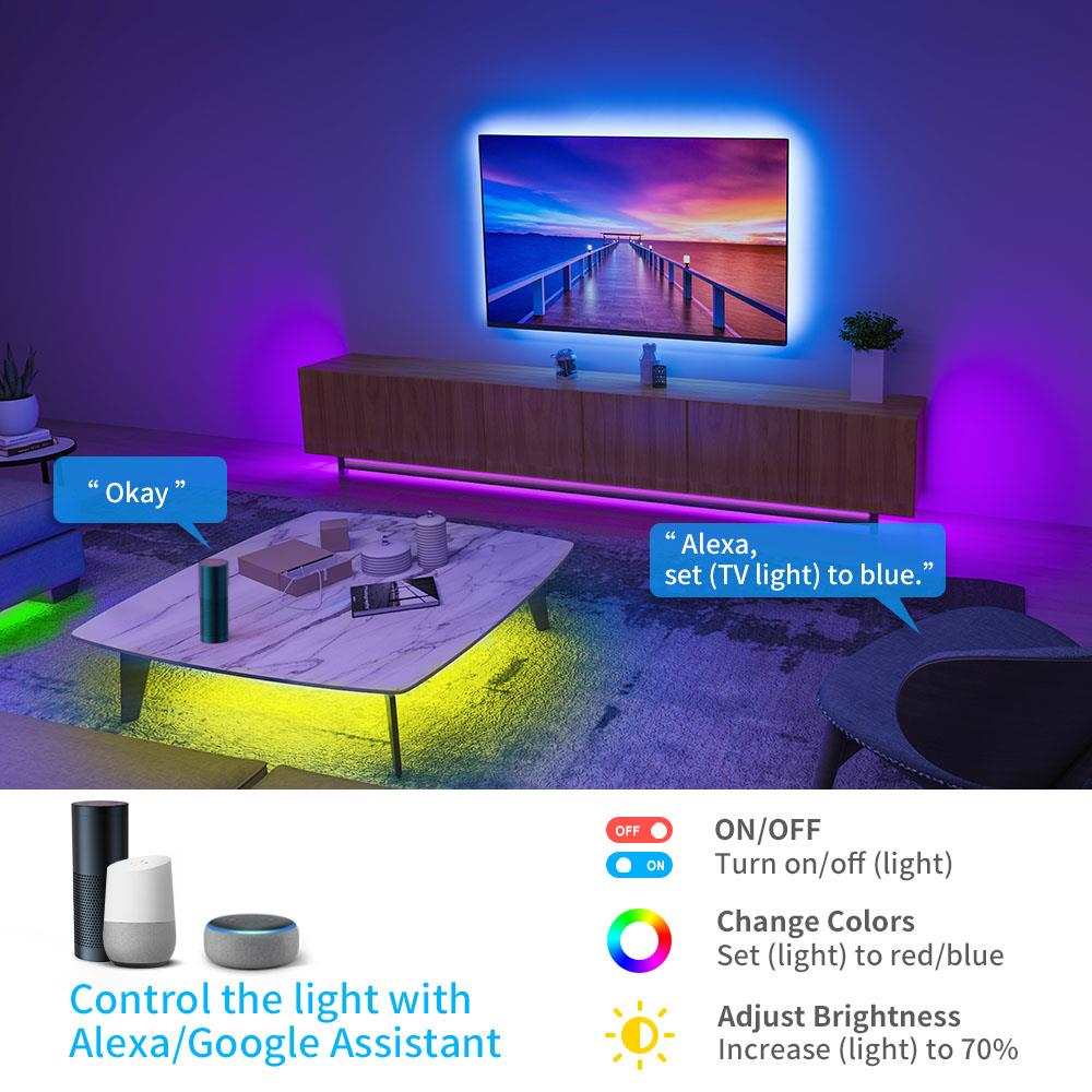 Govee WiFi RGB Smart LED pásek 5m2 