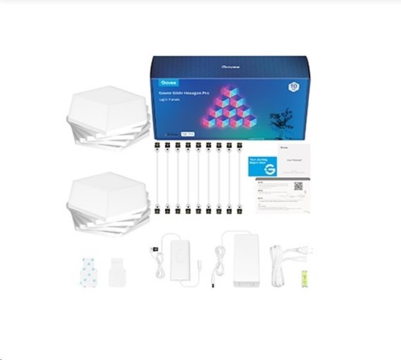 Govee Glide Hexa Pro LED Smart - 10ks8 