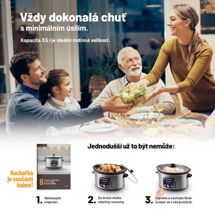 Lauben Slow Cooker 3500SB1 