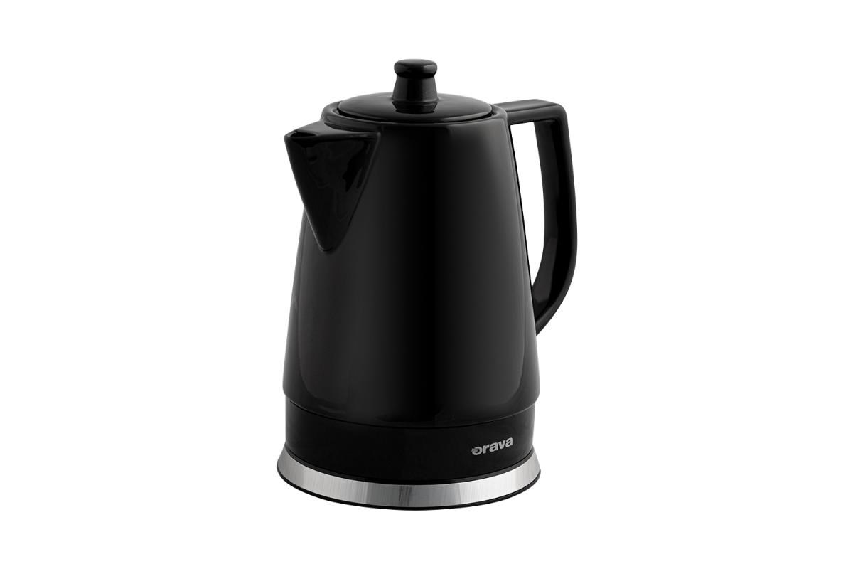 Orava VK-3813 B rychlovarná konvice,  1500 W,  1.5 l,  kermická,  automatické vypnutí,  černá1 