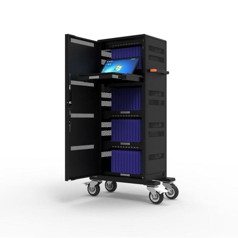 PORT nabíjecí skříňka pro 40 tabletů + 1 notebook,  černá0 