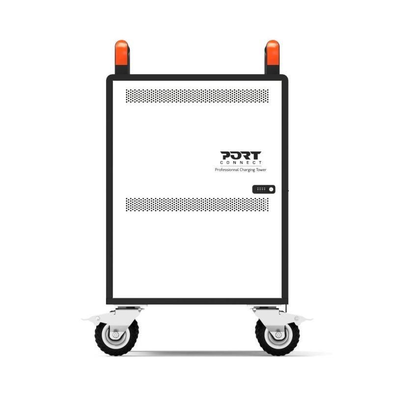 PORT CONNECT CHARGING CABINET 20 Notebooks + RACK 1xU 19’’,  černý a béžový0 