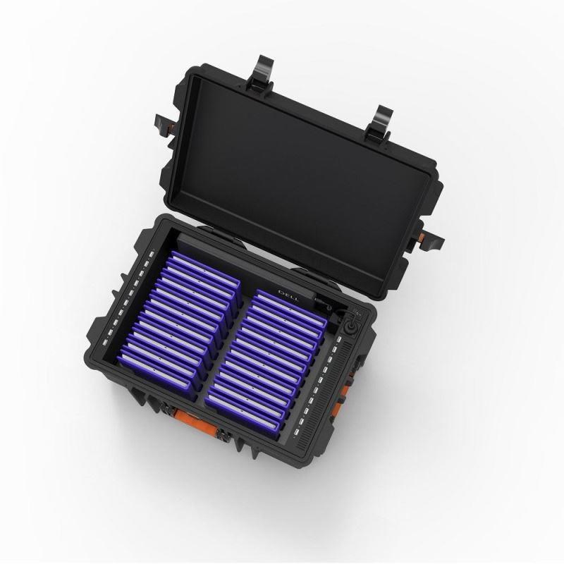PORT nabíjecí přepravní kufr pro 20 tabletů + 1 notebook,  černá3 