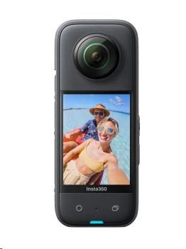 Insta360 X3 akční kamera,  5.7K /  4K,  až 60 fps,  6osý gyroskop,  360° záběr,  Active HDR,  vodotěsná0 