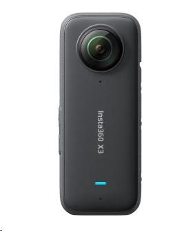 Insta360 X3 akční kamera,  5.7K /  4K,  až 60 fps,  6osý gyroskop,  360° záběr,  Active HDR,  vodotěsná1 