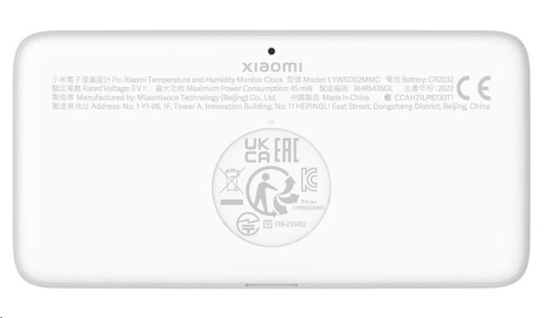 Xiaomi Temperature and Humidity Monitor Clock4 