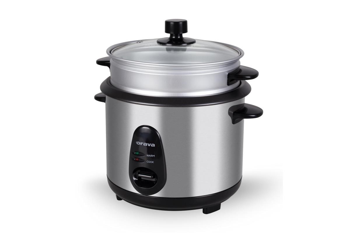 Orava MH-05 multifunkční hrnec,  500 W,  1.5 l,  udržování teploty,  automatické vypnutí,  černá /  stříbrná0 