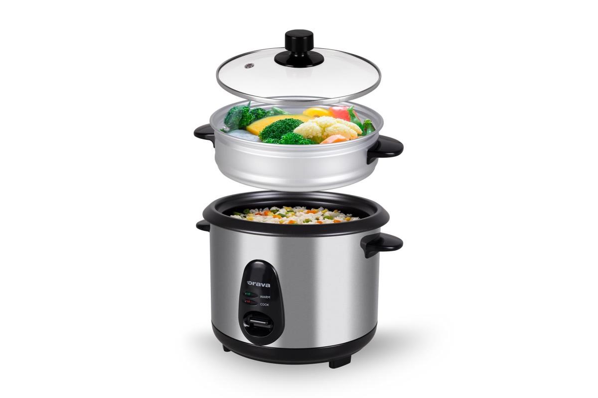 Orava MH-05 multifunkční hrnec,  500 W,  1.5 l,  udržování teploty,  automatické vypnutí,  černá /  stříbrná1 