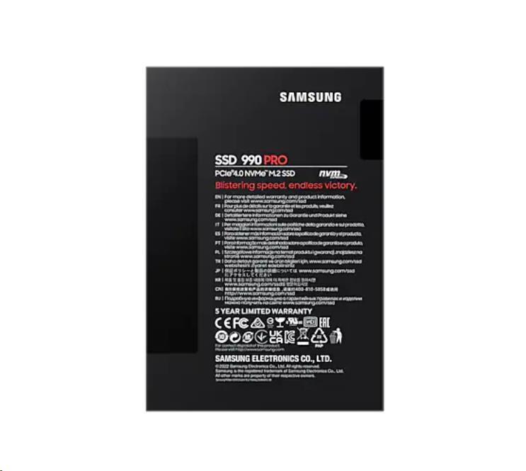 Samsung SSD 990 PRO NVMe,  M.2 SSD 2 TB5 