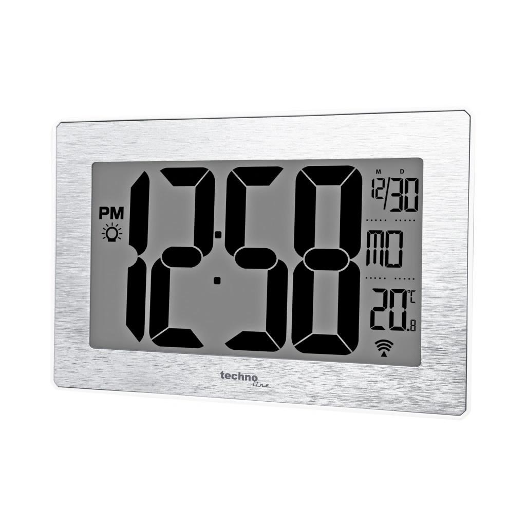 Hodiny TechnoLine WS 8019,  stříbrné1 