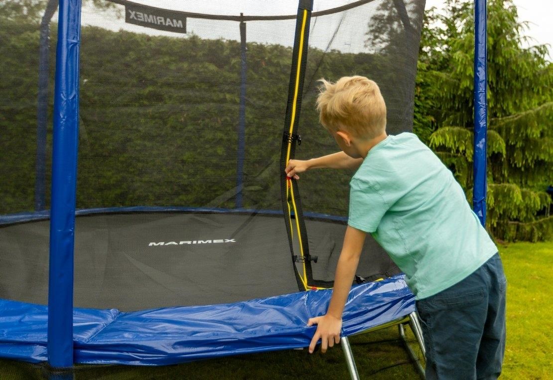 Marimex Standard trampolína 244 cm + ochranná síť + schůdky ZDARMA4 
