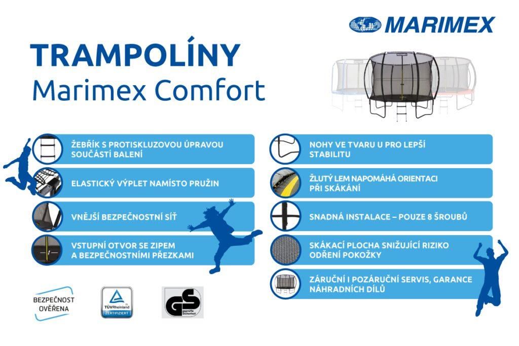 Trampolína Marimex Comfort 366 cm 20212 