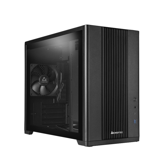 CHIEFTEC skříň Uni Series/ Minitower,  BX-10B-OP,  USB 3.0,  bez zdroje,  černá1 