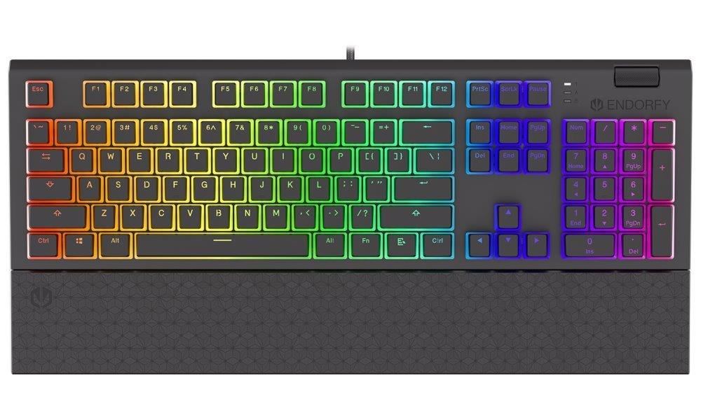 Endorfy Omnis Pudding Blue/ Drôtové USB-A/ US layout/ Čierna