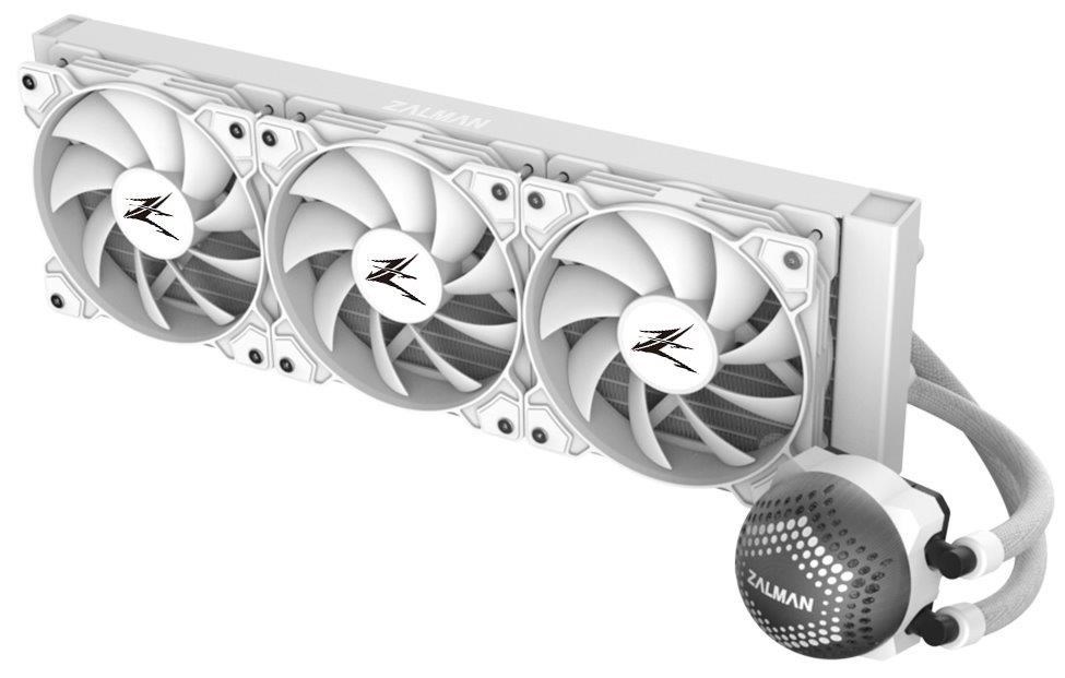 Zalman vodní chladič CPU ALPHA36 White /  3 x 120 mm /  PWM /  ARGB /  bílá1 
