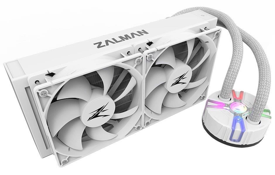 Zalman vodní chladič Reserator5 Z24 /  240 mm /  ZE1225ASHx2 /  bílá2 
