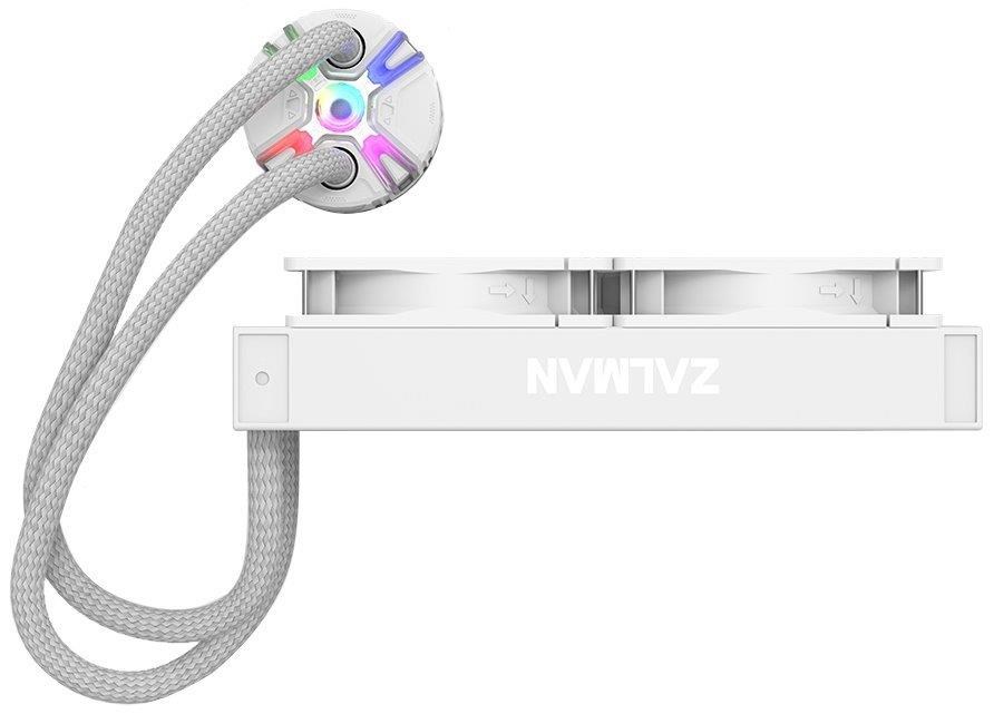 Zalman vodní chladič Reserator5 Z24 /  240 mm /  ZE1225ASHx2 /  bílá1 