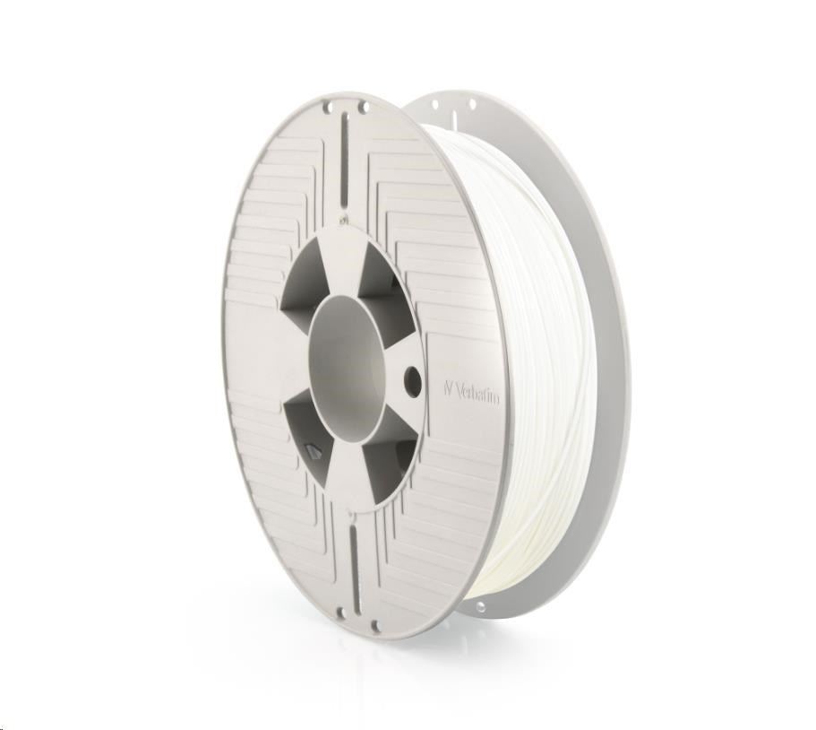 VERBATIM 3D Printer Filament TEFABLOC TPE 2, 85mm,  71m,  500g white0 