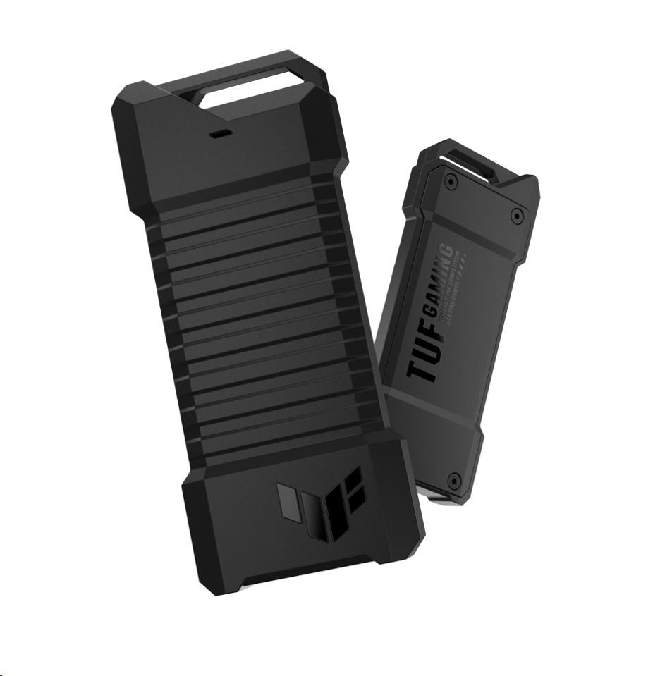 ASUS TUF GAMING A1 SSD NVME case,  USB3.2 Gen 2X1,  M.2 NVMe SSD kovový box,  černá5 