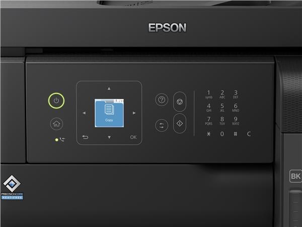 EPSON tiskárna ink EcoTank L5590,  4v1,  A4,  1200x4800dpi,  33ppm,  USB,  LAN,  Wi-Fi, Záruka 5 let  po registraci zdarma1 