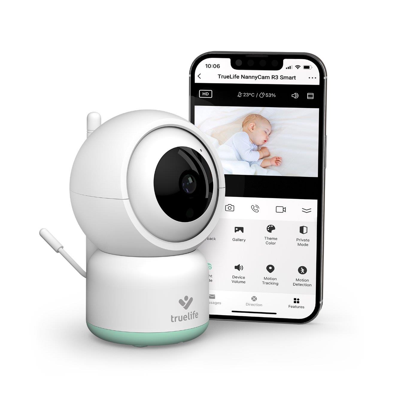 TrueLife NannyCam R3 Smart - digitální video chůvička5 