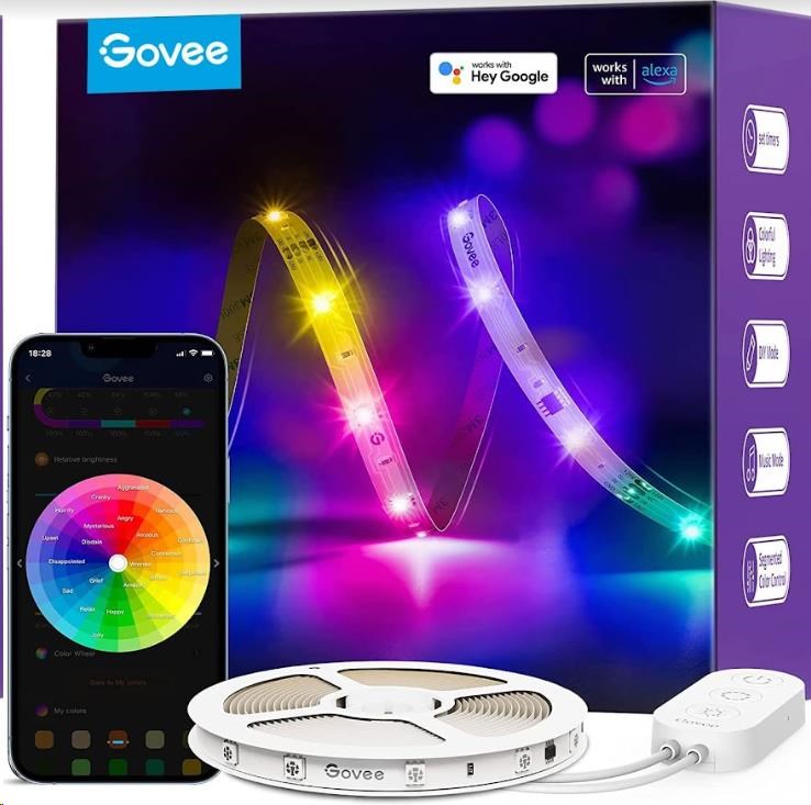 Govee WiFi RGBIC PRO Smart LED pásek 5m1 