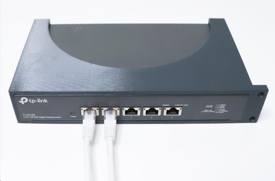TP-Link D-TP226 - Držák do racku pro TL-SG108-M2/ TL-SX105/ ER7206/ ER7212PC/ ER707-M2,  šedý3 