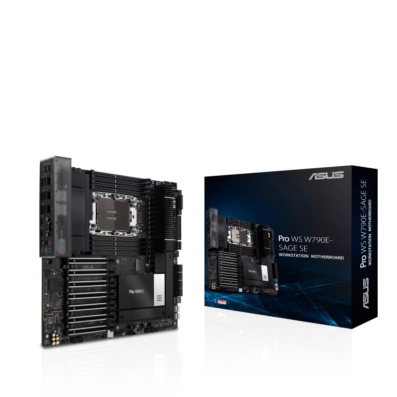 ASUS MB PRO WS W790E-SAGE SE,  Intel W790,  8xDDR5,  1xVGA,  EEB0 