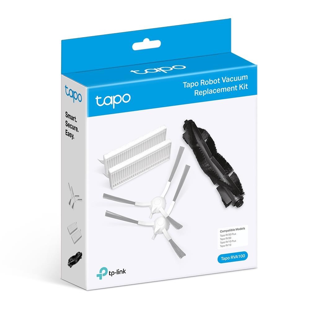 TP-Link Tapo RVA100 sada dílů (1x kartáč, 2x boční kartáč, 2x HEPA filtr) pro Tapo RV30 plus,  RV30,  RV10 plus,  RV104 