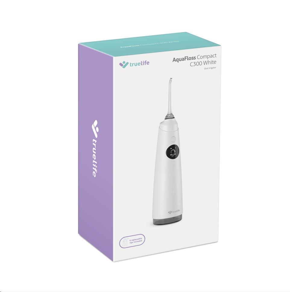 TrueLife AquaFloss Compact C300 White - ústní sprcha10 