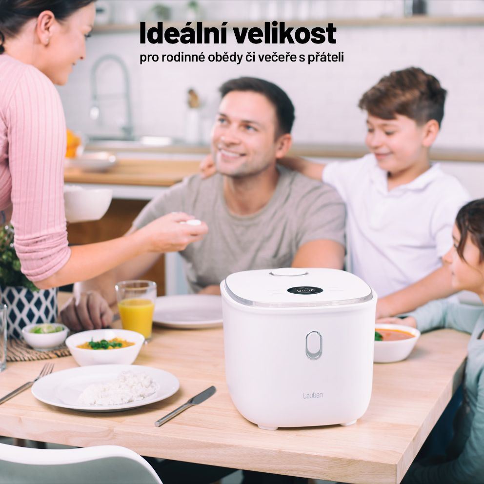 Lauben Low Sugar Rice Cooker 3000WT - rýžovar3 