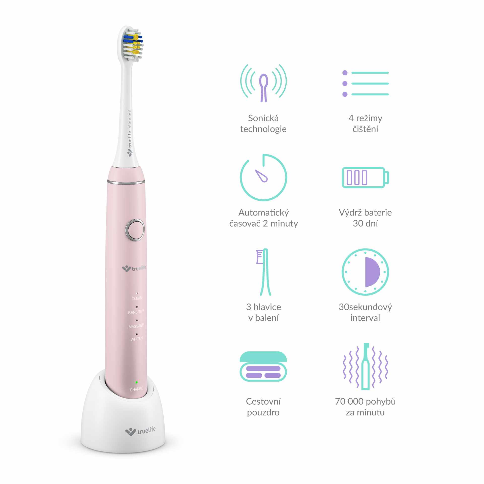 TrueLife SonicBrush Compact Pink2 