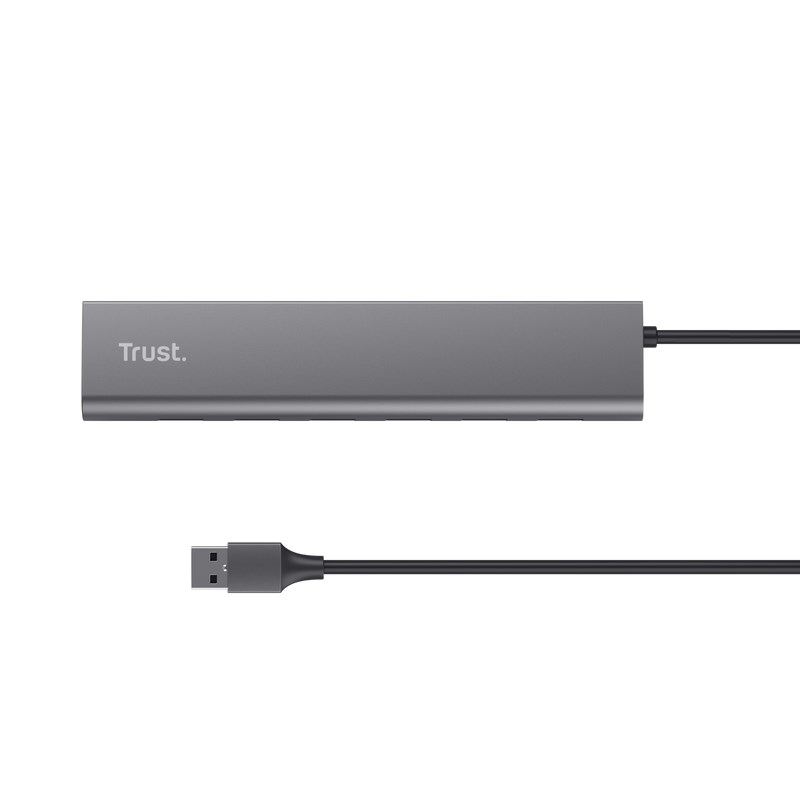 TRUST rozbočovač HALYX,  7portový rozbočovač USB 3.2 Gen13 