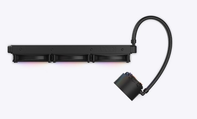 NZXT vodní chladič Kraken 360 ELITE RGB /  3x120mm RGB fan /  LCD disp. /  6 let /  LGA1851 /  AM51 
