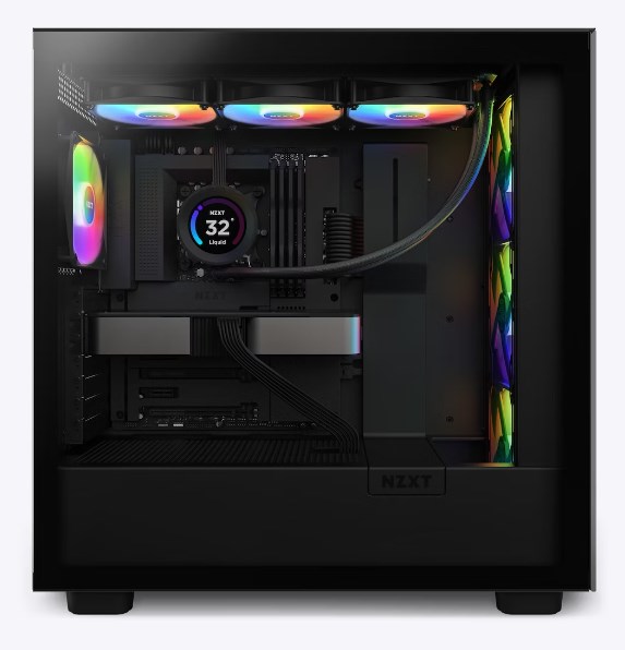 NZXT vodní chladič Kraken 360 ELITE RGB /  3x120mm RGB fan /  LCD disp. /  6 let /  LGA1851 /  AM54 