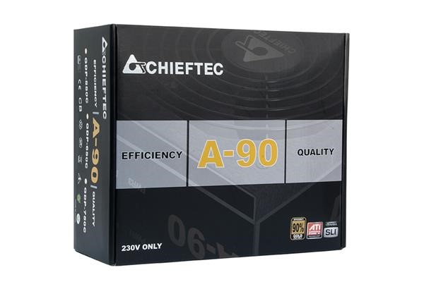 Napájací zdroj CHIEFTEC série A90,  GDP-650C,  650W,  ATX-12V V.2.3/ EPS-12V,  PS-2,  14cm ventilátor,  >90%3 