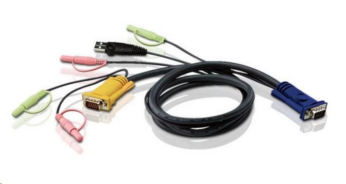 ATEN KVM združený kábel k CS-1732, 34, 58, USB, 1, 8m