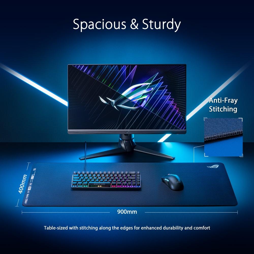 ASUS podložka pod myš ROG Hone Ace XXL Aim Lab Edition,  textil9 