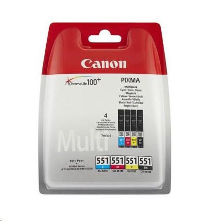 Canon CARTRIDGE CLI-551 C/ M/ Y/ BK Multi Pack SEC0 