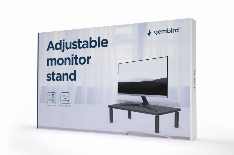GEMBIRD Držák podstavec pod monitor MS-TABLE-01,  černý3 