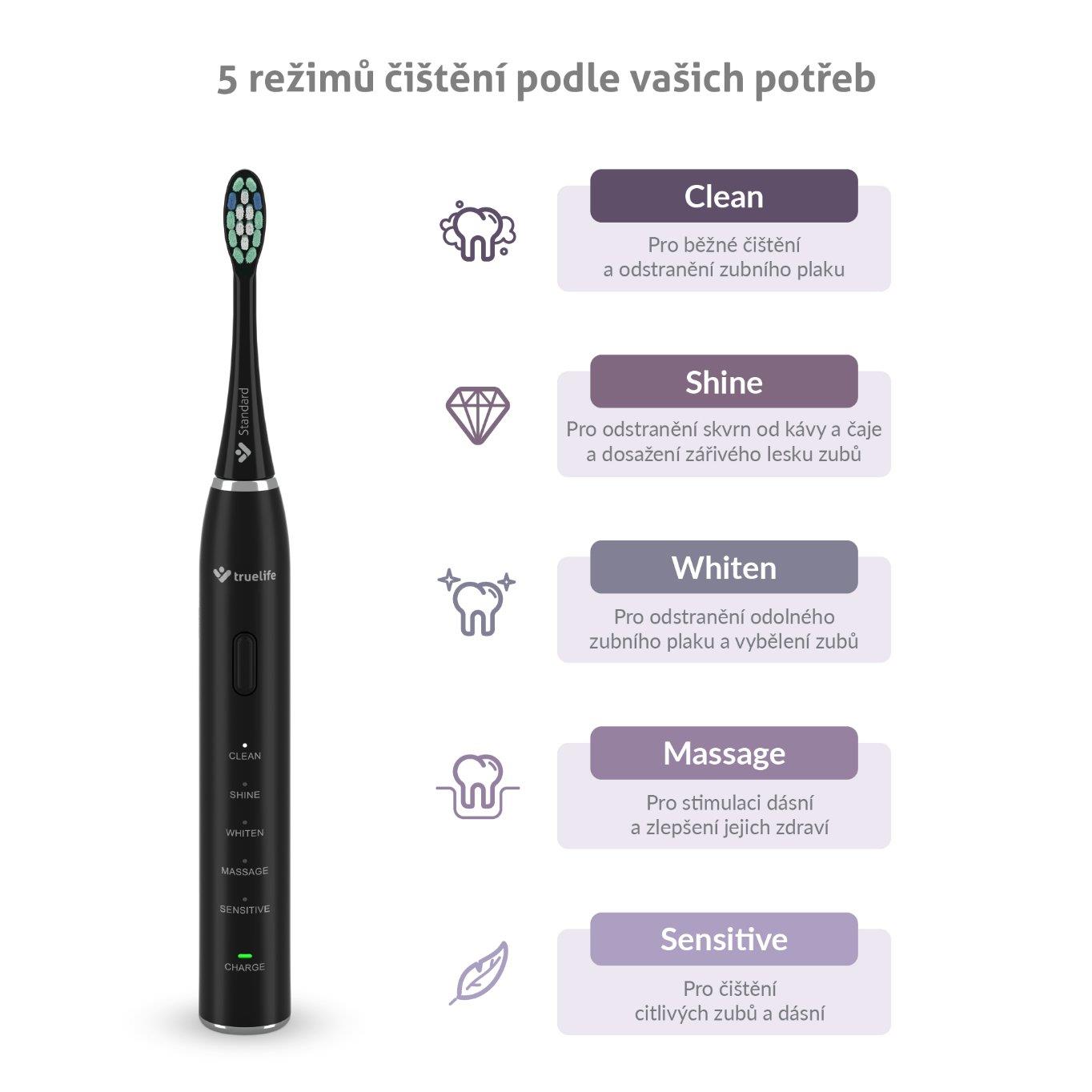 TrueLife SonicBrush Clean30 Black1 
