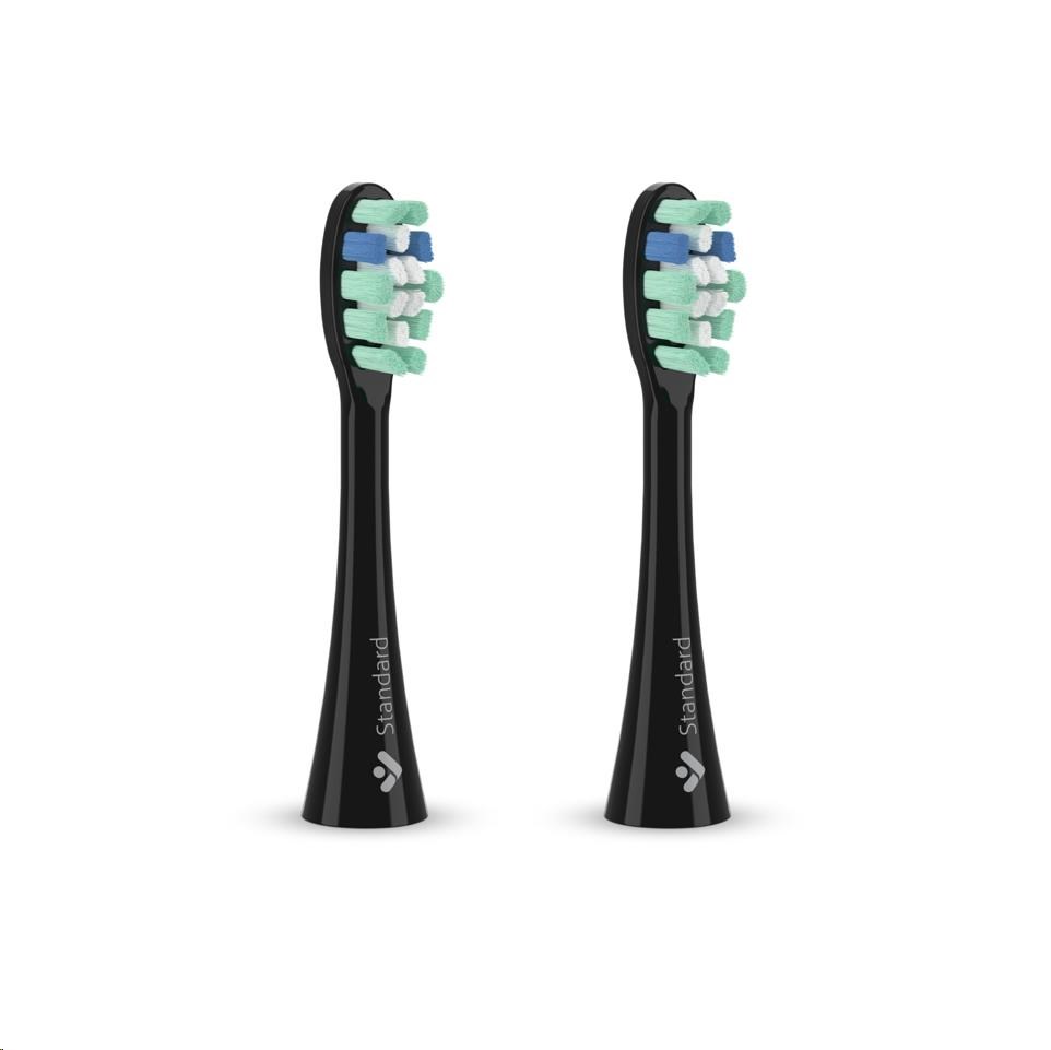 TrueLife SonicBrush Clean-series heads Standard black 2 pack1 