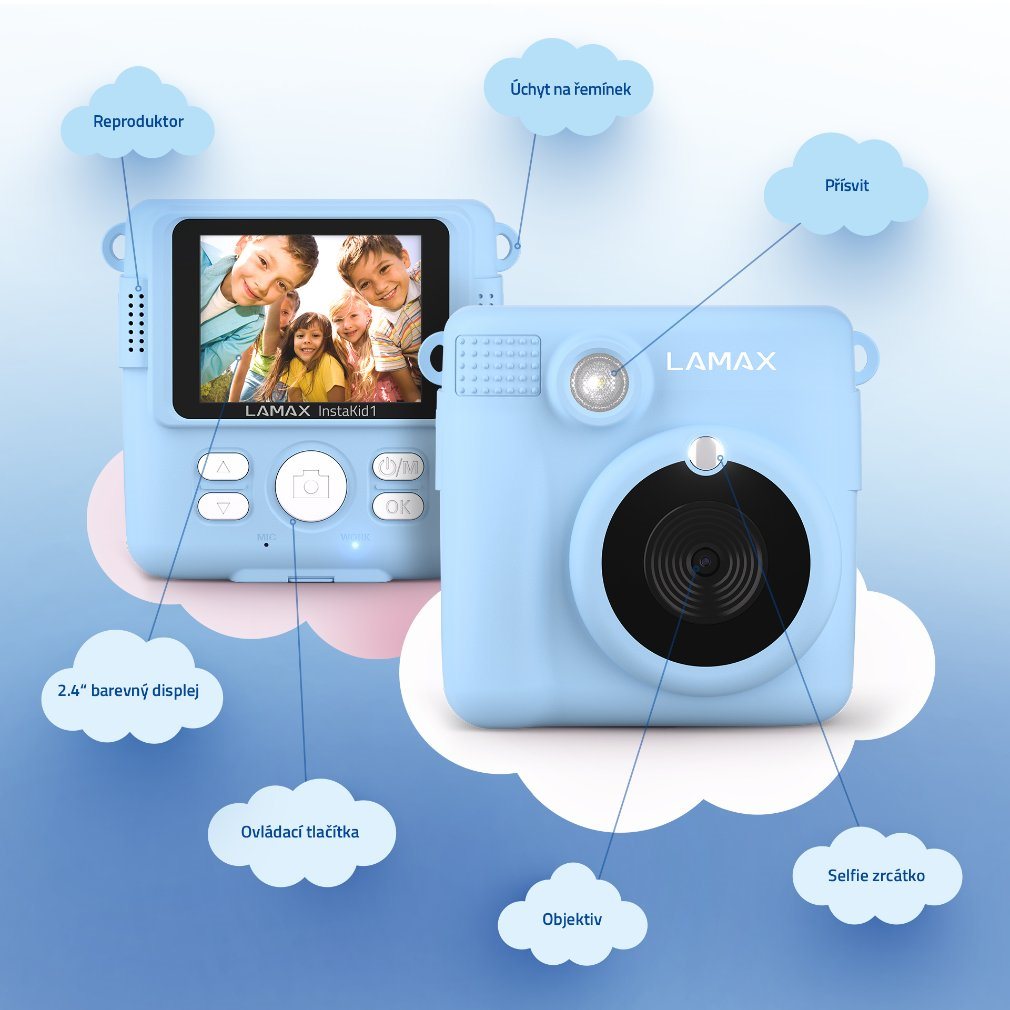 LAMAX InstaKid1 Blue3 