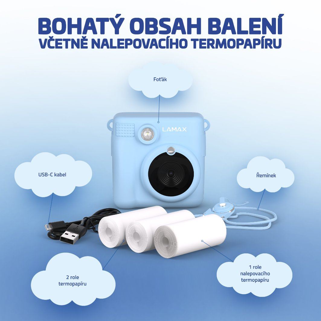 LAMAX InstaKid1 Blue8 
