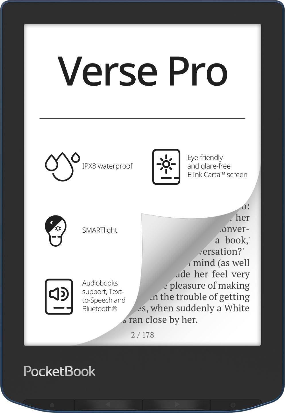 POCKETBOOK 634 Pocketbook Verse Pro - Azure1 