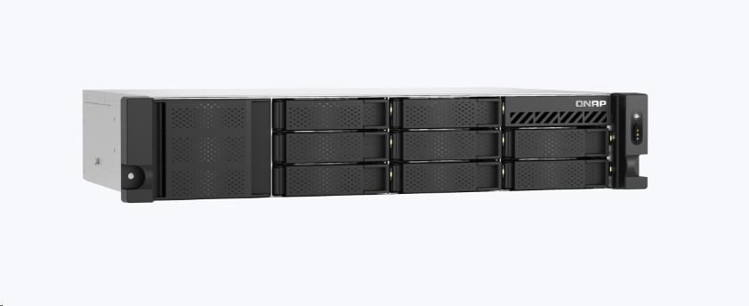 QNAP TS-855eU-8G (8C/ AtomC5125/ 2, 8GHz/ 8GBRAM/ 8xSATA/ 2x2, 5GbE/ 2xM.2/ 4xUSB3.2/ 2xPCIe)1 