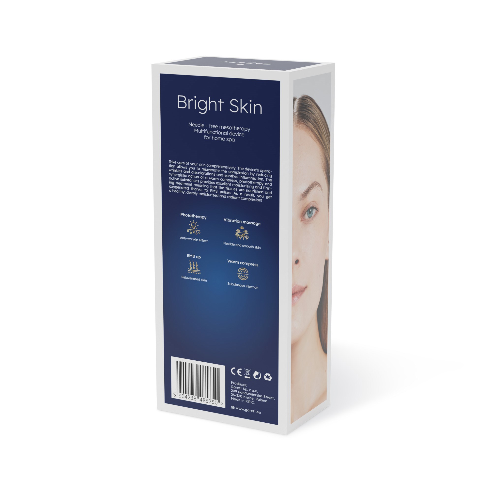 Garett Beauty Bright Skin -  přístroj pro mezoterapii a omlazení pleti4 